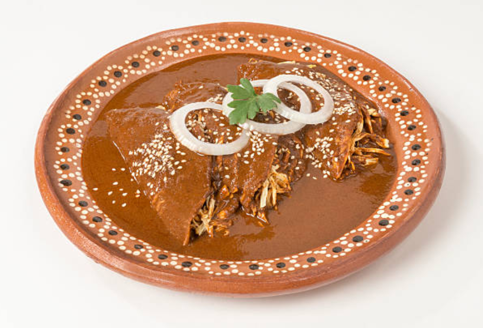 18cm Brown Round Clay Plate