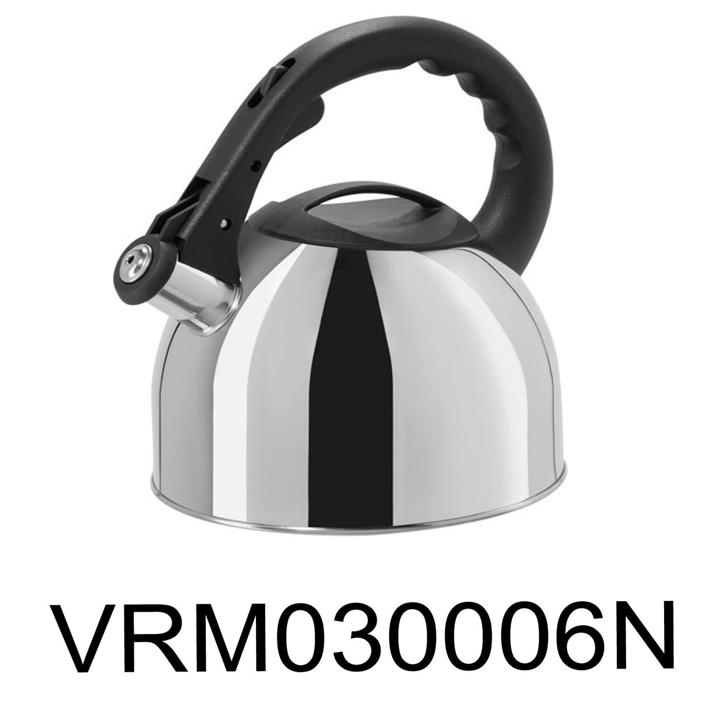 2L Vremi Whistling Tea Kettle - Silver