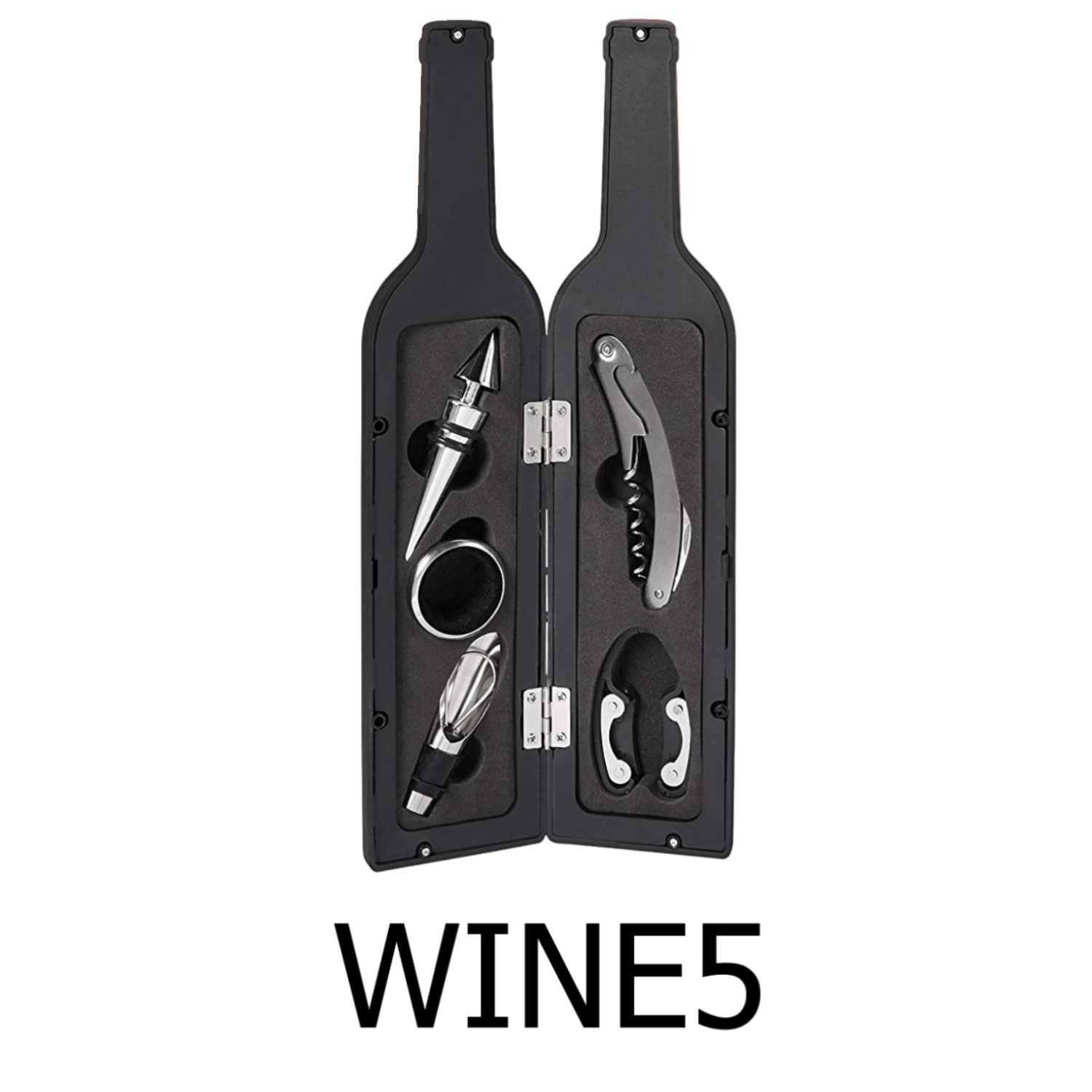 Air Pressure Wine Opener, Stainless Steel Corkscrew