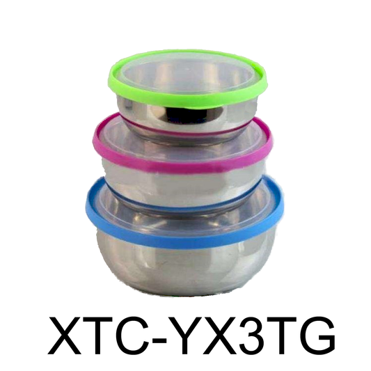 3 PC Stainless Steel Kitchen Set