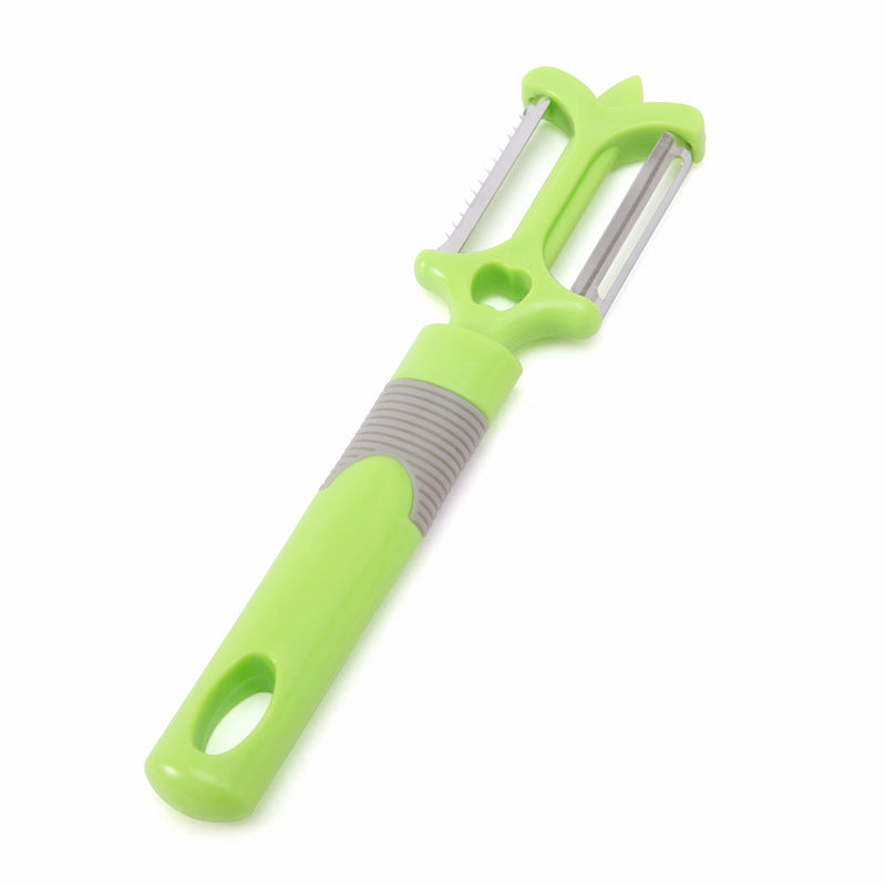 Green Double-sided Peeler For Apple, Carrot, Cucumber