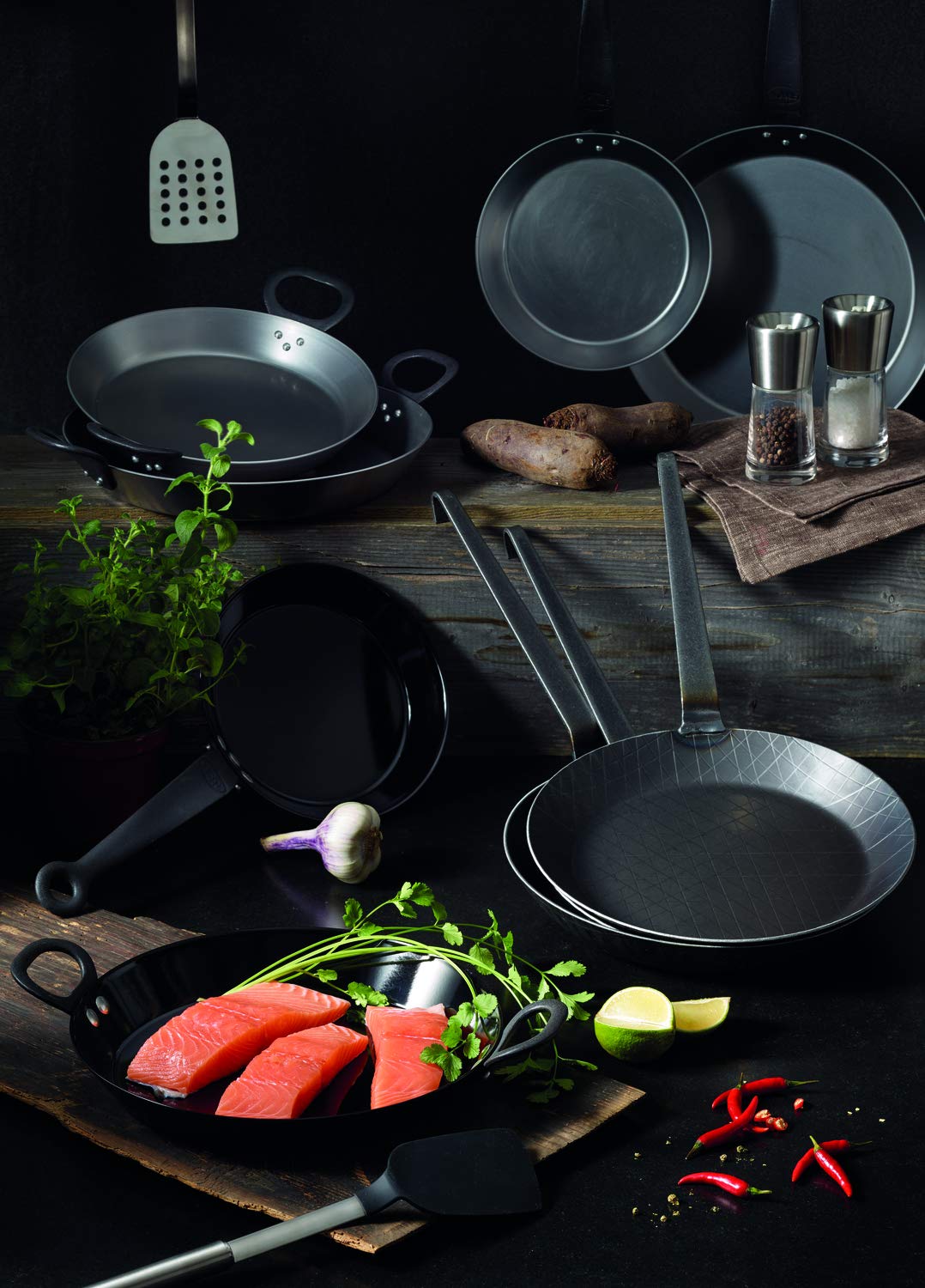 19” Stainless Steel Perforated Spatula