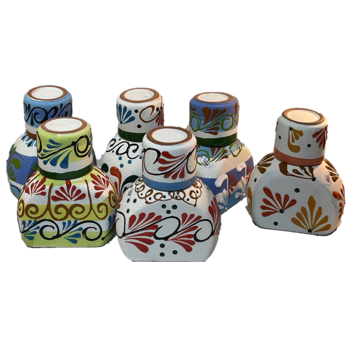 1 PC Water Carafe Hand made clay, water carafe/licorera/bed side decanter/tequilero