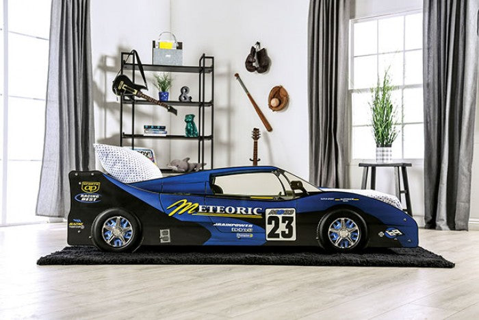 Blue Dustrack Twin Bed Frame