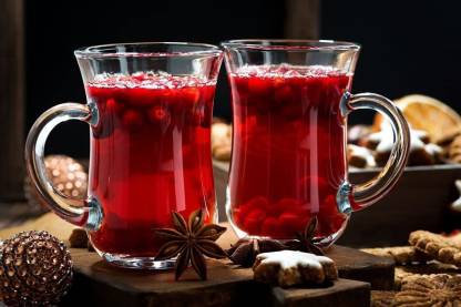 6 PC Classic Glass Cup Set