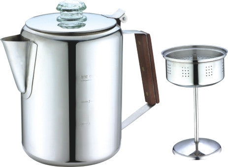 6 Cup Turkish Stainless Steel Coffee Percolator