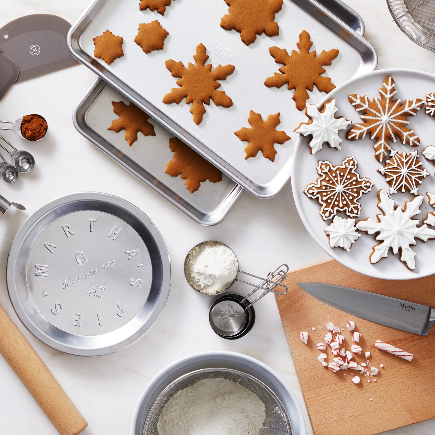 Martha Stewart Flexible Polymer Scraper Set