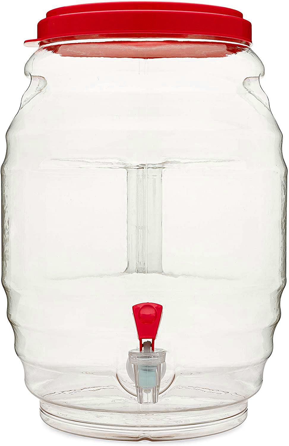 5 GAL Red Jug Water Dispenser With Lid & Spout
