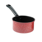 6" Marble Coated Nonstick Sauce Pan-Red