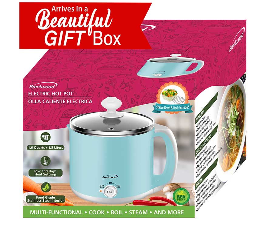 1.6 QT Brentwood Electric Hot Pot