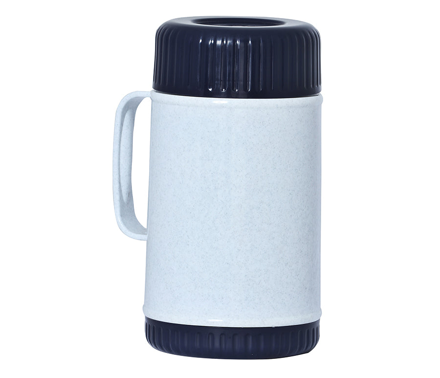 1.6L Blue Wide Mouth Food Jar