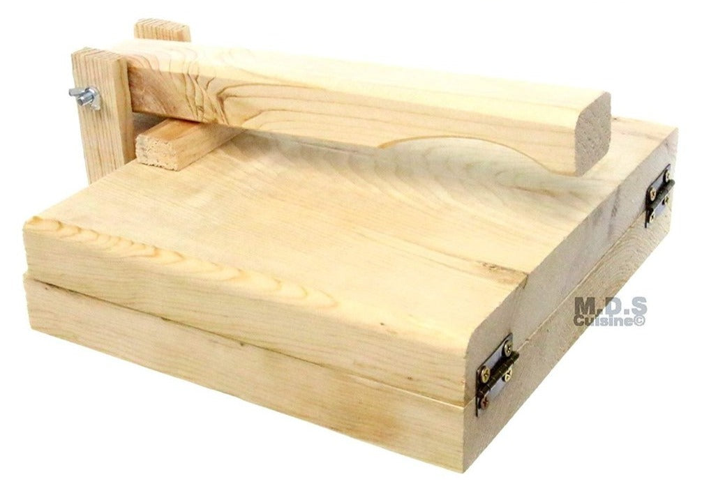 12" Square Wooden Tortilla Press