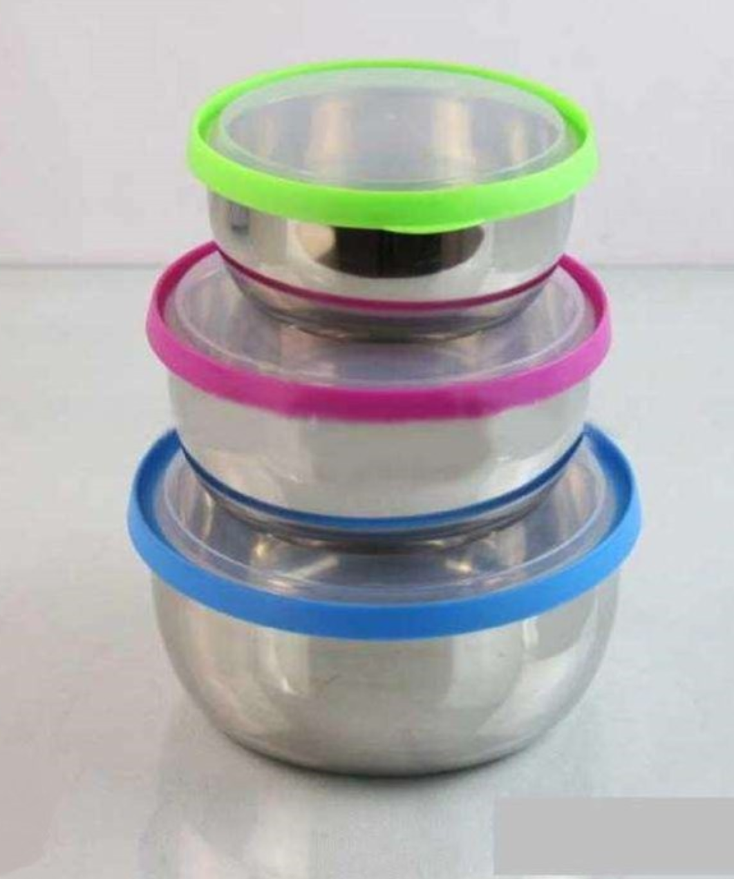 3 PC Stainless Steel Kitchen Set