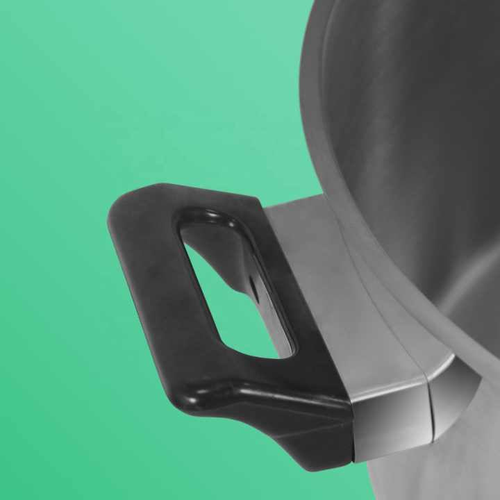 47cm Stainless Steel 3 Tier Layer Steamer With High Lid Dome