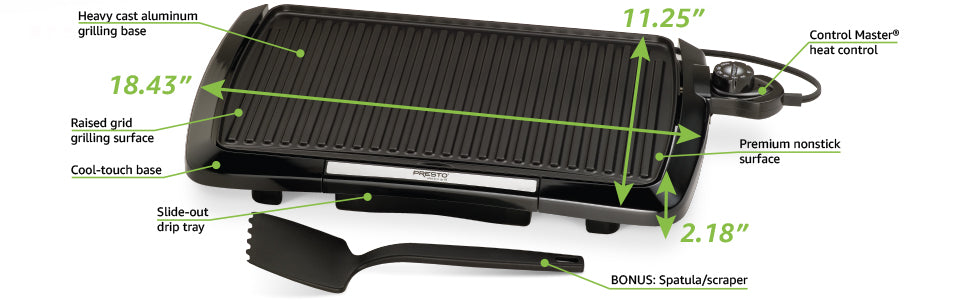 Presto Cool-touch Electric Indoor Grill