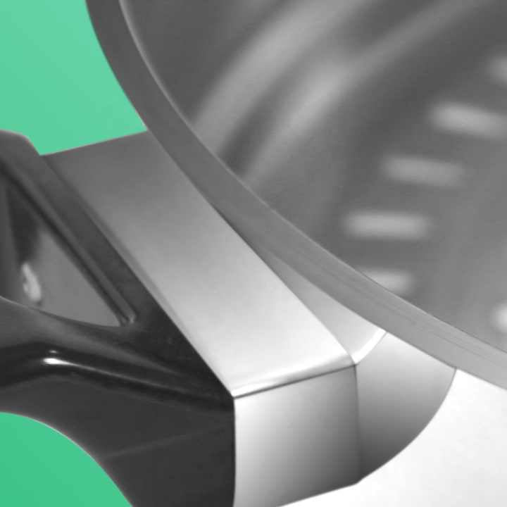 47cm Stainless Steel 3 Tier Layer Steamer With High Lid Dome