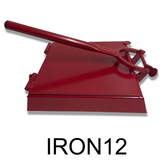 12" x 12" Red Square Manual Tortilla Press