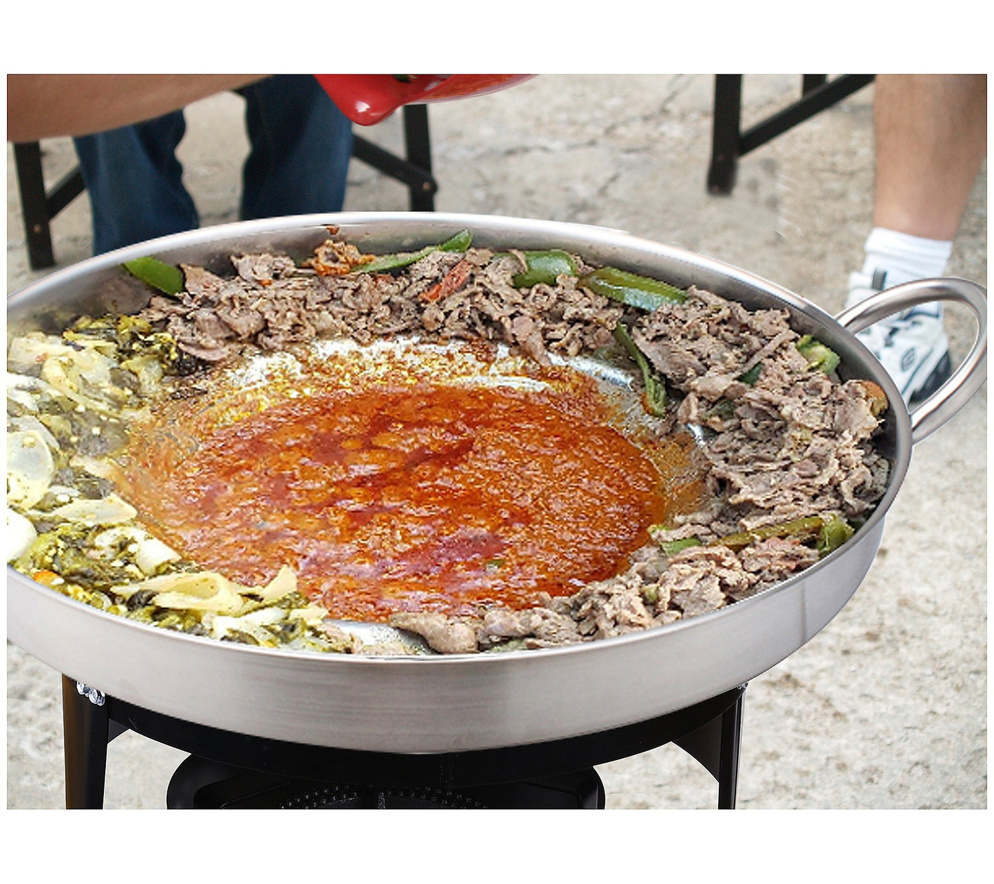 2 PC Portable Gas Stove & Disco Set