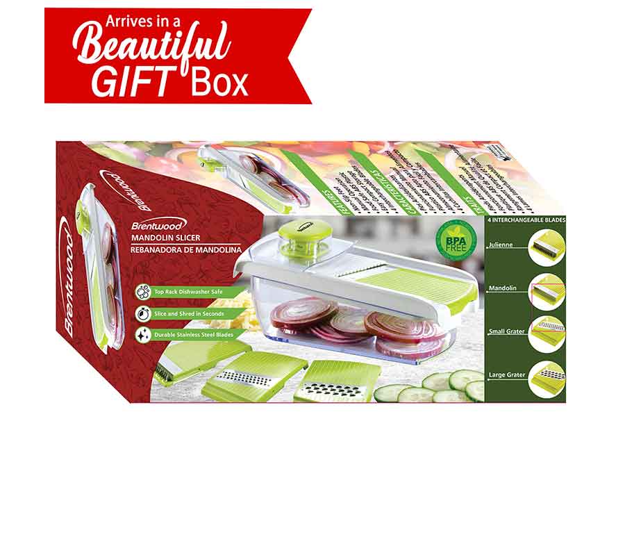 5 Cups Storage Container Mandolin Slicer