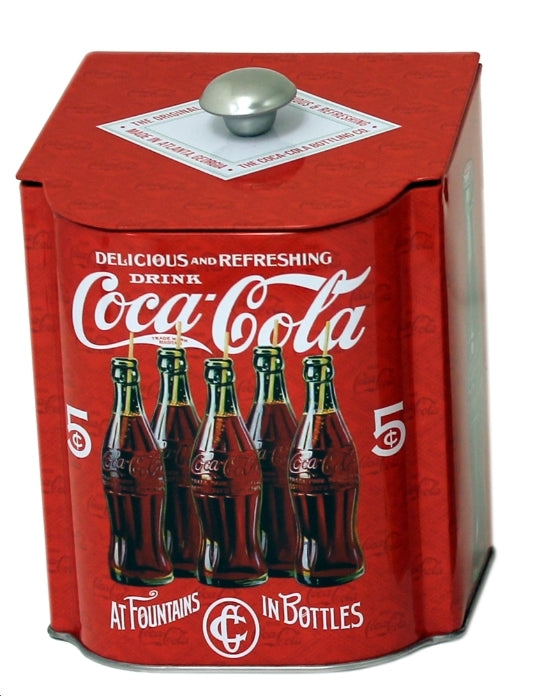 Coca Cola Slope Lid Tea Caddy