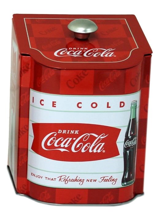 Coca Cola Slope Lid Tea Caddy