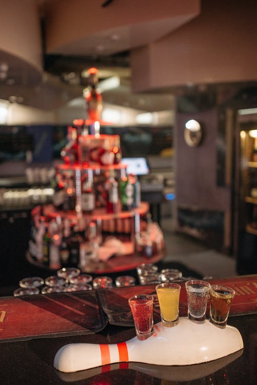 6 PC 1.75 Oz Cristar Lord Shooter Glasses