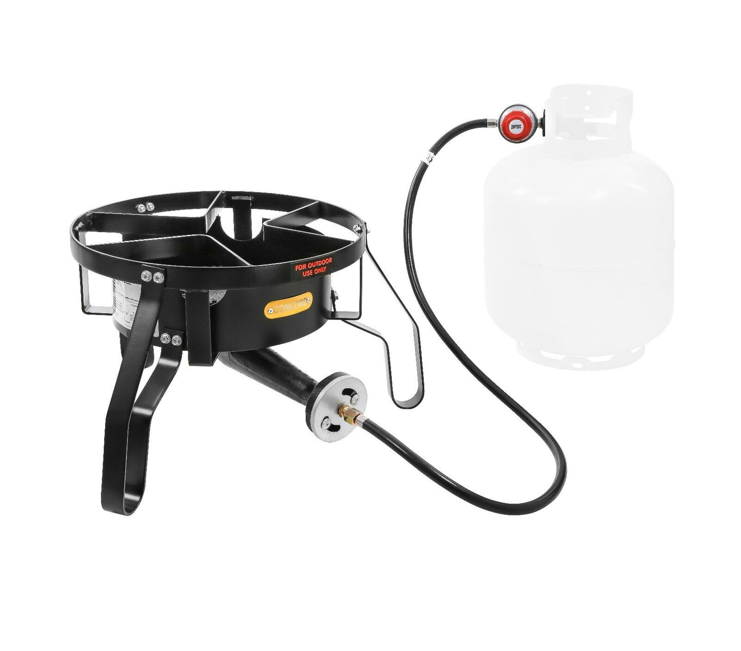 Single High Pressure Outdoor Gas Burner