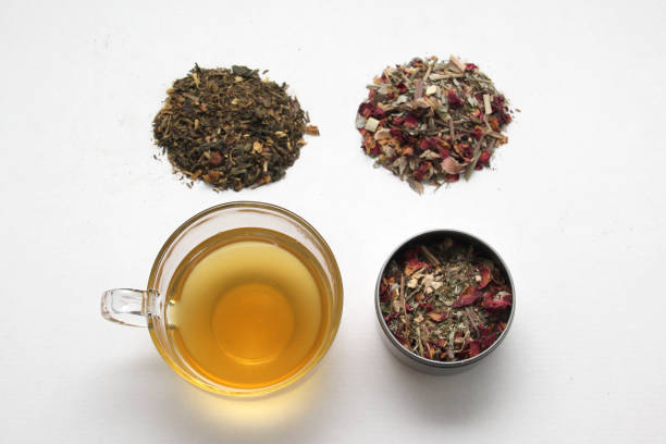 6 PC Diamond Cut Glass Mug