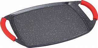 47cm Non-Stick Griddle Cast Marble