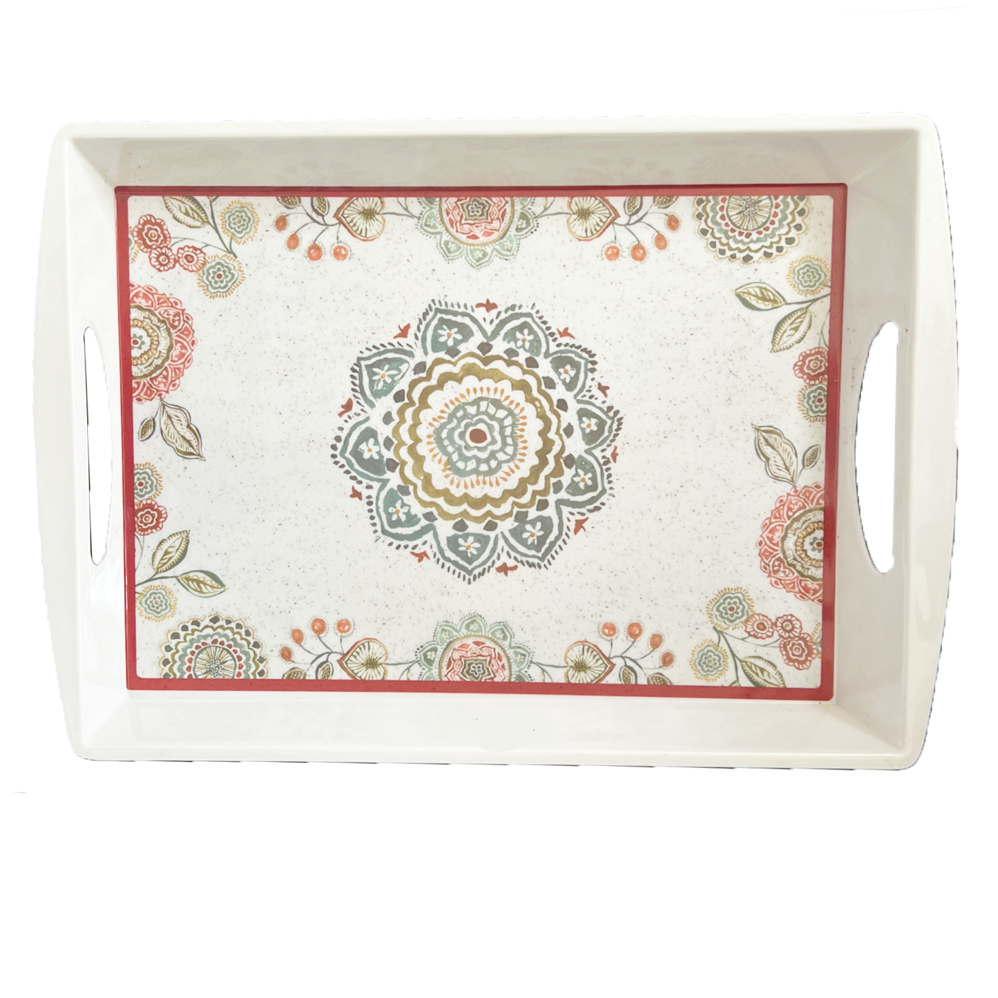17" Aesthetic Melamine Tray
