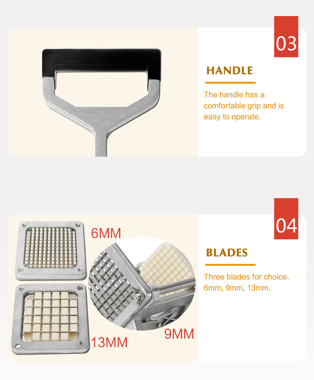 Silver Manual Potato Chips, French Fries Cutter