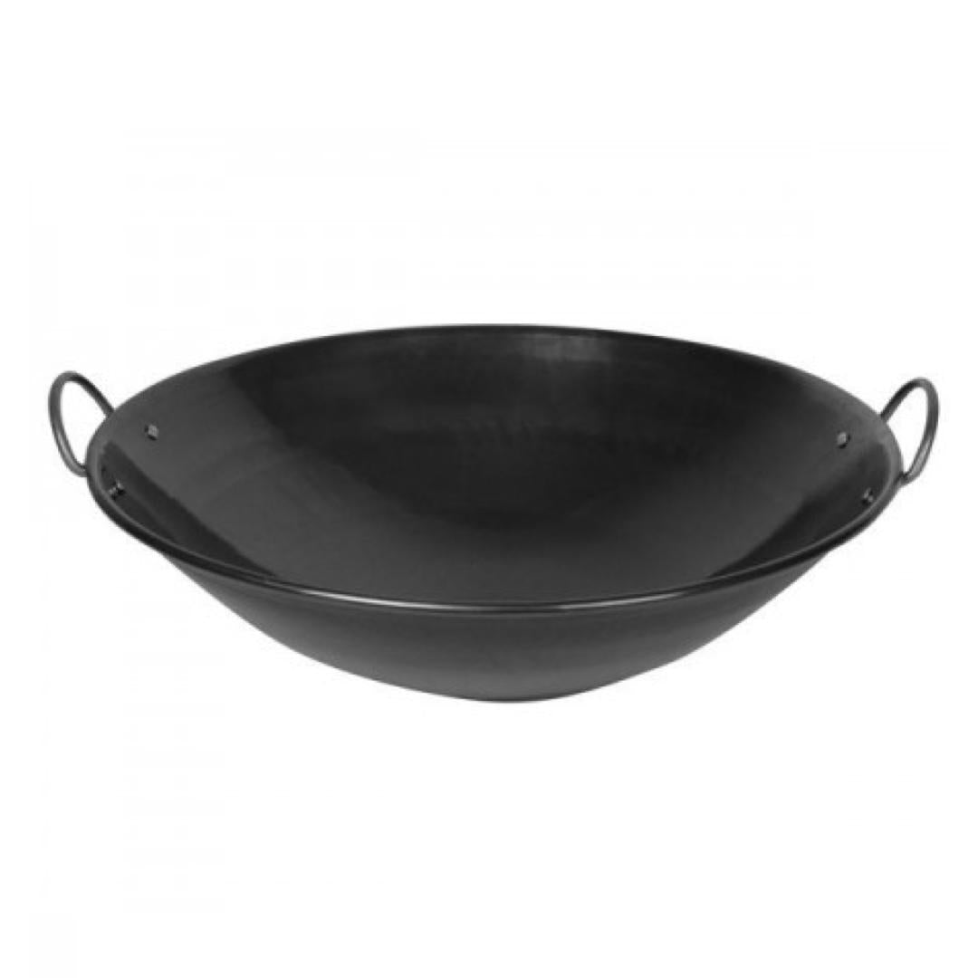 21.5" Thunder Group Iron Wok