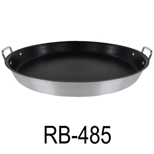 48.5cm Comal Round Non-Stick Flat Bottom