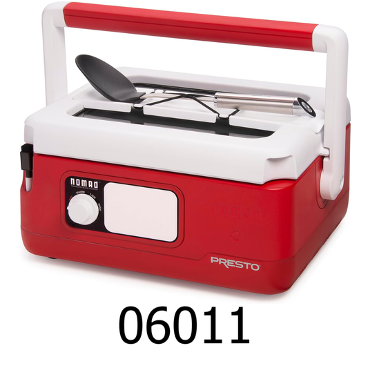 Presto 6 QT Red Traveling Slow Cooker