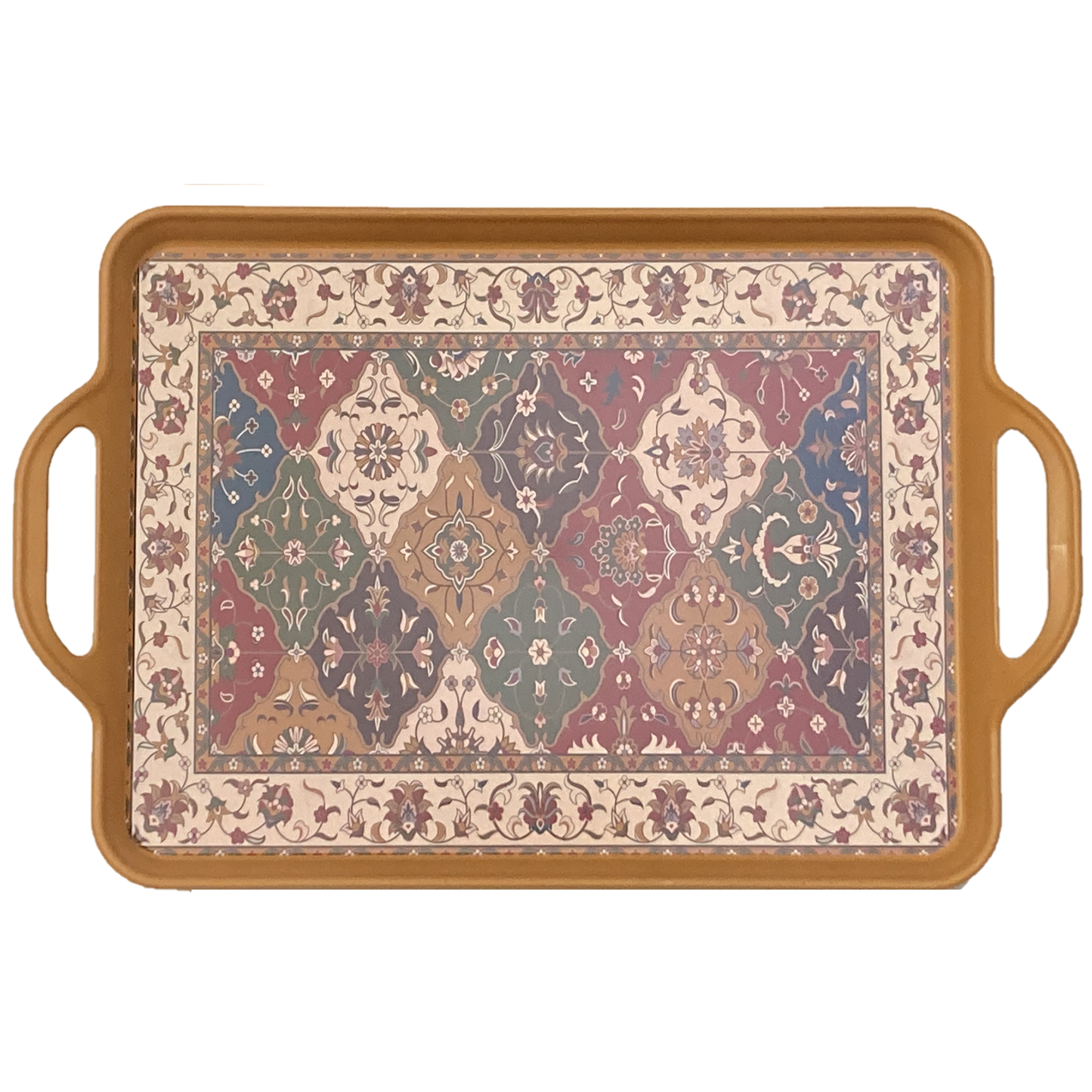 Large Brown Decorative Tray