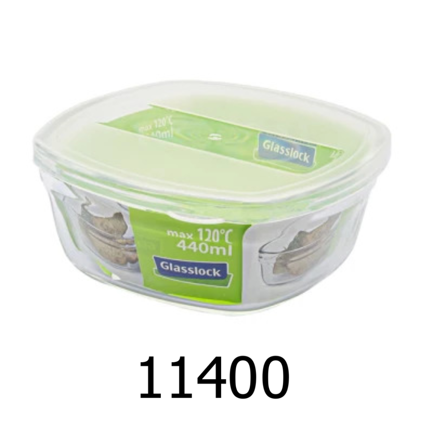 2 Cup Glasslock Square Food Storage Container  R & B Import