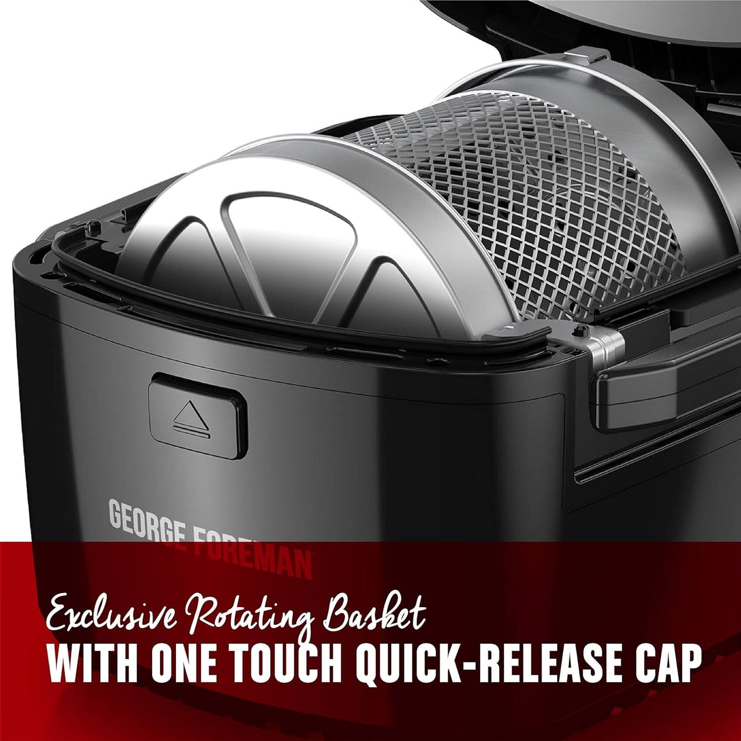George Foreman 3L Twist Crisp Air Fryer with Rotisserie