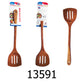 15.5" Bamboo Slotted Turner (Set of 3)