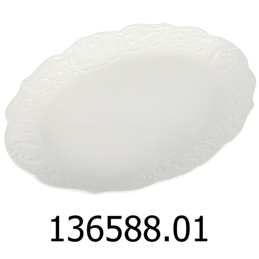 Gibson Stoneware Oval Platter