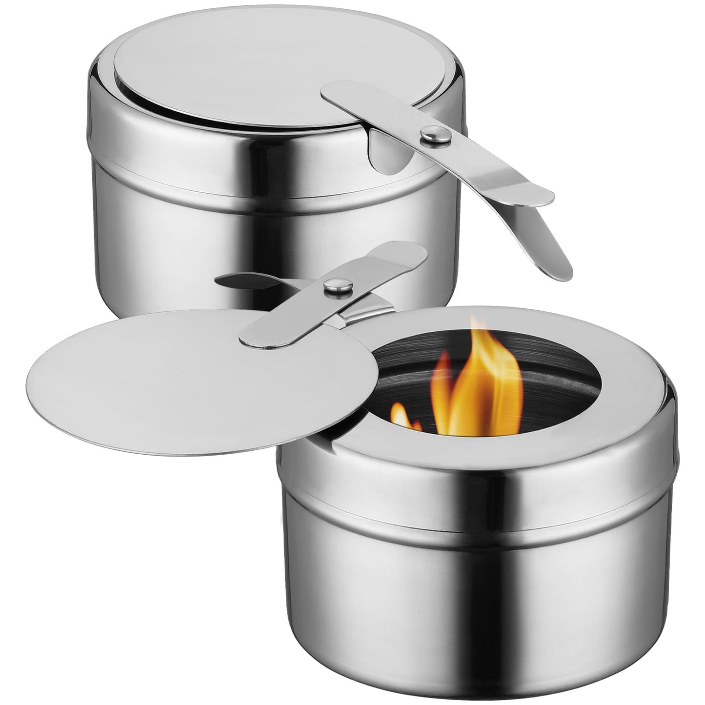 12 PC Stainless Steel Fuel Holder for Chafing Dish