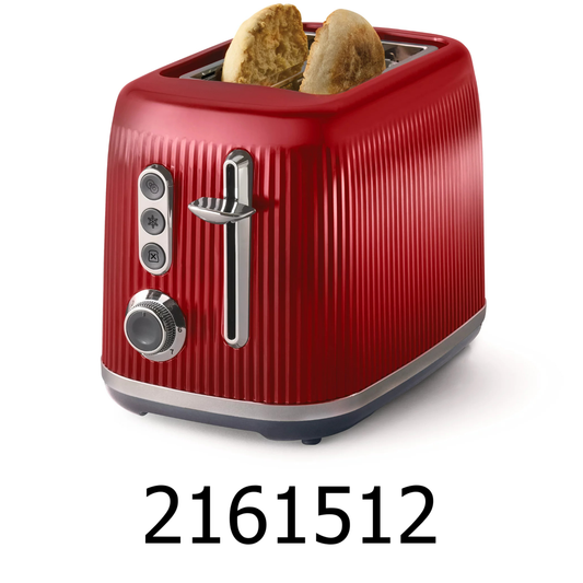 Oster 2-Slice Toaster with Extra-Wide Slots, Red