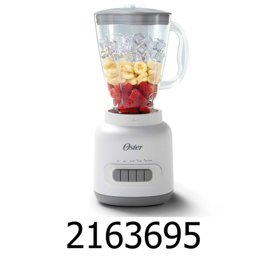 Oster 6 Cup 5 Speed 700 Watt Plastic Jar Easy To Use Blender in White