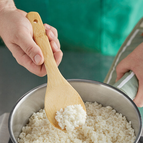 8" Bamboo Rice Spoon (Set of 3)