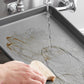 18" x 13" Aluminum Half Size Non-Stick Sheet Pan, 18 Gauge