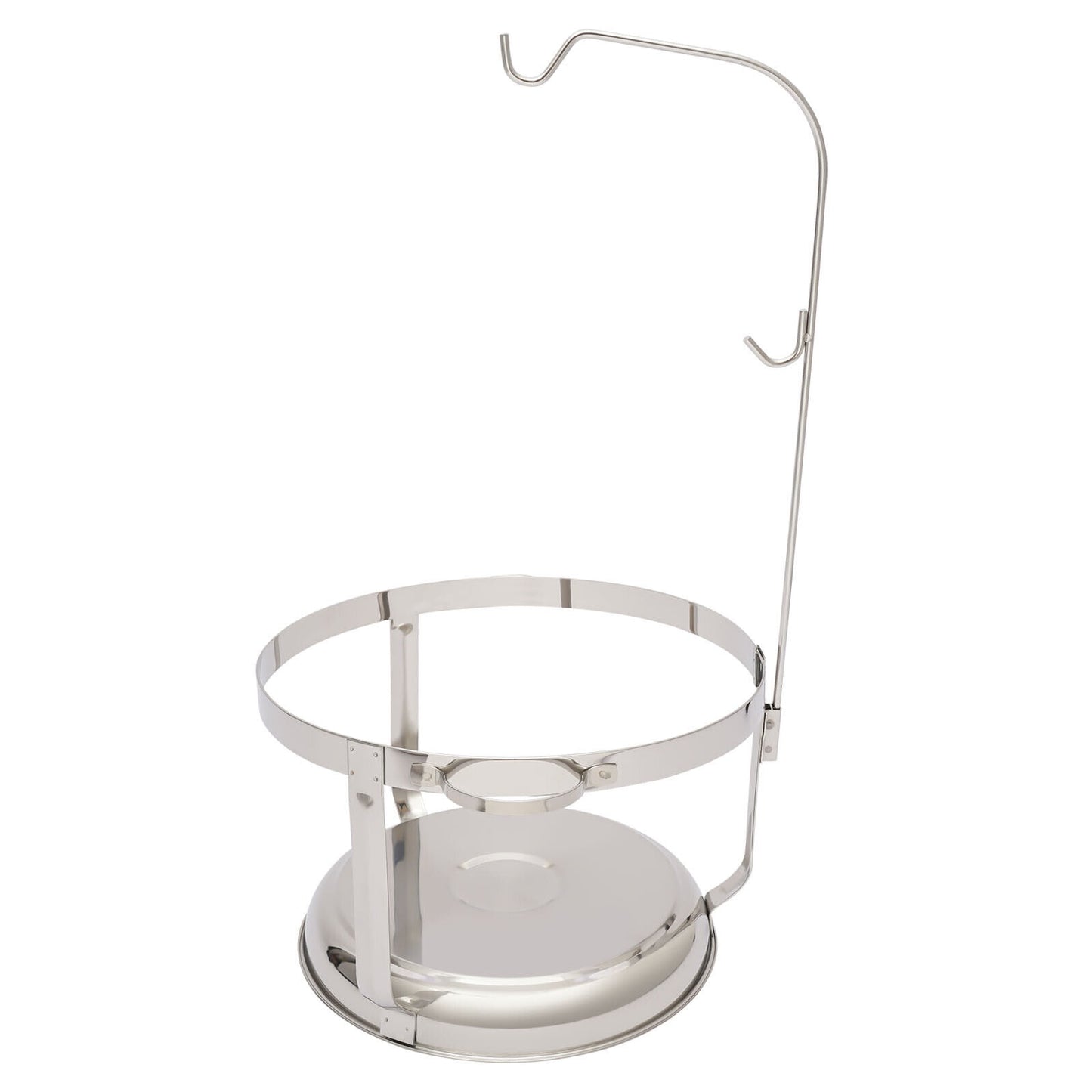 9L Round Stainless Steel Chafing Dish - Silver