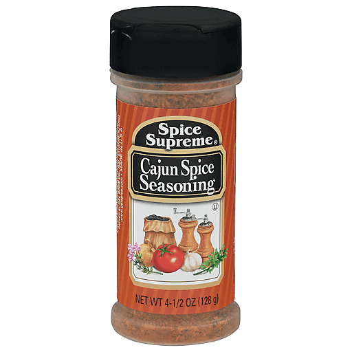 4.5 oz Spice Supreme Cajun Spice Seasoning Ⓤ (Pack of 2)