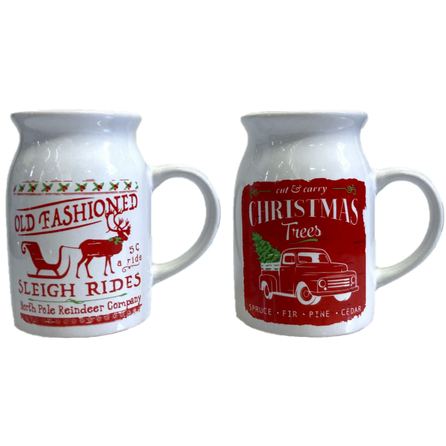 2 PC Christmas Coffee Mug