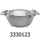 3 PC Stainless Steel Double Handles Strainer / Colander
