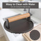7.5" Round Cast Iron Meat Pressure (Free Gifts: 2 Spices)