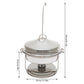 9L Round Stainless Steel Chafing Dish - Silver